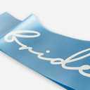 2 x LADY&HOME Bride To Be Sash, Blue Bride Sash for Bridal Shower, Bachelorette Party Favors Decorations Accessories, Something Blue Gift