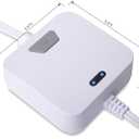 Eddie Bauer | Smart Heated Electric Throw Blanket - Reversible Sherpa - Hands Free Control - Wi-Fi Only (2.4GHz) - Compatible with Alexa, Google, iOS, Android - Fair Isle Silver