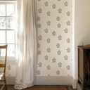 17.3" 590.5" Vintage Floral Wallpaper Peel and Stick Boho Wallpaper Removable Waterproof Beige Rose Pattern Contact Paper for Bedroom, Bathroom, Home Wall