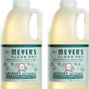 MRS. MEYER'S CLEAN DAY Liquid Laundry Detergent, Infused with Essential Oils, Birchwood, 64 Fl oz (Pack of 2)