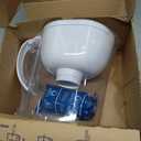 Brita Water Pitcher, Everyday Elite Filter, Removes 99% of Lead, Includes 1 Filter, 10-Cup Capacity, White
