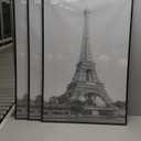 upsimples 24x36 Poster Frame Black 3 Pack, Scratch-Proof Picture Frames 24 x 36 for Photo Gallery - Slide-In Strips, Horizontal or Vertical Wall Mounting