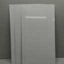 XLNT Engraving Double Color Sheet, White/Black (12" x 24“ x .060”, 6 Pieces) for Interior Signs, Badges. 