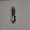 Lighted Halloween Tree Branches, 30IN 100LED Artificial Black Twig Branch with Purple&Orange Fairy Lights, Built-in Timer & Battery Operated, Waterproof for Outdoor Pathway Lawn Garden Decorations