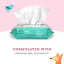 Amazon Brand - Mama Bear Gentle Formulated without Fragrance Baby Wipes, Hypoallergenic, Sensitive Skin, Unscented, 800 Count (8 Packs of 100)