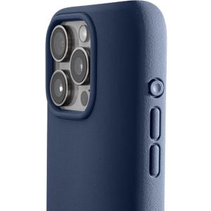 TineeOwl for iPhone 15 Pro Max Magnetic Case - Dune Series, Compatible with MagSafe, TPU, Minimalist, Slim/Thin, Grippy with Microfiber Lining, Rounded Action Button (Navy Blue, iPhone 15 Pro Max)
