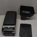 Center Console Armrest Compatible with Nissan Kicks 2016 2017 2018 2019 2020 2021 with 7 USB Port Cup Holder Double Layer Organizer Storage Box (All Black)