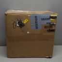 TRALT Ergonomic Office Chair - Desk Chair with Adjustable Lumbar Support Computer Chair - Mesh Comfy Chair with Flip-up Armrests - Gaming Chairs for Adults Home Office (Leather, White)