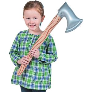Fun Express Inflatable Axe (Set of 12) Hatchet Costume Props, Camping Toys, Costume Accessories, Favors