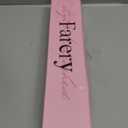 Farery 1.75 Inch Thermal Brush, Heated Round Brush for Blowout Look on Medium Length Hair, Ceramic Barrel Styling Brush, 5 Heat Settings, Anti-Scald Cool Tip, Auto Shut-Off, Dual Voltage Travel, Pink