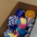 Beiker Dog Teething Chew Toys  15 Pack Small Medium Breed Puppy Toy, Variety Dogs Rope Chew Toys Bundle for Boredom, Pet Interactive Squeaky Treat Dispensing Ball for Puppies