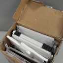 Furologee Nightstands Set of 2, End Table with 2 Fabric Drawers, Night Stand with 2 Hooks, Open Wood Shelf Bedside Table for Bedroom/Living Room/White