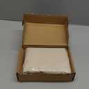 Amazon Basics Lightweight Pleated Bed Skirt, Queen, Beige, Solid