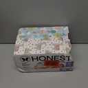 The Honest Company Comfort Dry Disposable Daytime Diapers for Sensitive Skin, Hypoallergenic, Above It All + All the Alpacas, Club Box Size Newborn 72 Count