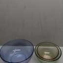 Pyrex Colors Tinted (3-Pack) Sculpted Tinted Unlidded Small/Medium/Large Glass Mixing Bowls, Nesting Space Saving Set of Bowls For Prepping and Baking, 1.3QT, 2.3QT & 4.5QT (Pink, Green, Blue)