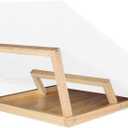 LAVIEVERT Jigsaw Puzzle Easel Bracket, Wooden Puzzle Holder Stand with 2 Adjustable Tilt Angles for 1000 / 1500 Pieces Puzzle Board - Comes with No Puzzle Board