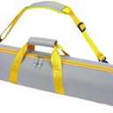 Pool Cue Case 3x4 Pool Stick Bag with Backpack Straps Soft Billiard Cue Carrying Case with Adjustable Straps Strap, Billiard Stick Case Holds 3 Butts 4 Shafts and Billiards Accessories