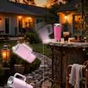 40 Oz Insulated Tumbler with Flip Straw Lid - 100% Leakproof, 100% Clean, Vacuum insulated Stainless Steel | BPA-Free, Handle & Cupholder Compatible - 24H Cold, Travel/Gym/Office (Pink Sand)