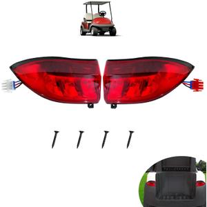 DRIVE UP Golf Cart LED Taillight for Club Car Precedent 2004-Up and Tempo 2018-Up Models Replacements 12V 3 Wires Rear Light Kit