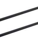 BANOLUX Towel Rack, 32-Inch Single Towel Bars for Bathroom, Towel Racks for Bathroom Wall Mounted SUS304 Stainless Steel Hand Towel Holder Heavy Duty, Matte Black Towel Bar 2 Pack, A7-TB-MB-32IN-2PACK