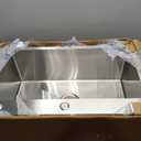 Kitchen And Bar Sink, 27x18 Inch Stainless Steel Drop In Modern Single Bowl Topmount Kitchen And Bar Sink Combo-SS Grid,Spoon Rest,Drain Strainer Set Compatibility With Various Kitchen&Bar Style