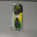 Carbon Fiber Insoles for Basketball & Volleyball, High-Energy Return for Court Shoes, Jump Higher, Run Faster, Plantar Fasciitis Support & Relief (Yellow, US Men:8-9, Women:9.5-10.5)