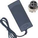 42V Electric Scooter Charger 4 Prong for Voyager 36V Batteries, 42V 2A 4-Pin Connector Battery Charger Replacement