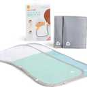 Munchkin TheraBurpee Colic & Fever Rescue Kit with Hot & Cold Therapy Burp Cloths (4 Piece Set)