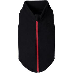 Gooby Boys 3X-Large Chest (~28.5 Inch) Zip Up Fleece, Black, 3X-Large 28.5 US