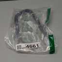 Stanbroil 1/2" OD x 3/8" ID 18" Non-Whistle Flexible Flex Gas Line with Brass Ends for NG or LP Fire Pit and Fireplace