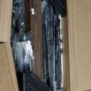 GYIIYUO 2 Drawer File Cabinet with 24'' Extended Desktop, Mobile Filing Cabinet, Rolling File Cabinet with Side Bag, Fabric Drawer, Fits A4/Letter Size, Printer Stand Home Office, Light Brown