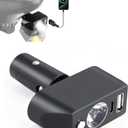 Electric Wheelchair LED Headlight, 3-Pin XLR High-Brightness Adjustable Angle Light with Controller for Night Travel - Compatible with Most Power Wheelchair Models