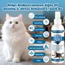 3 x Cat Deterrent Spray - Indoor & Outdoor Cat Repellent, Stops Cats from Scratching Furniture, Carpets, Sofas, Curtains and Urine Marking - Effective Anti-Scratch Training Aid (Blue)