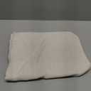 Lecloud Natural Valances for Windows 12 Inch Length, Rod Pocket Light Filtering Faux Linen Textured Short Kitchen Curtains, Soft Airy Farmhouse Drapes for Cafe Bathroom, 52" W x 12" L 1 Panel