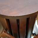 Stackable Dining Stools Set of 4, 18" Solid Wood Nesting Stools with Wheels