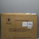 PJYuCien Dog Playpen, 8 Panels 30H Dog Pens Indoor with Bottom Pad and Top Cover, Metal Foldable Pet Puppy Exercise Fence Crate Kennel, Better for Small Animals,Black