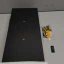 BAYKA Floating Shelves for Wall, Wall Mounted Rustic Wood Shelves for Bathroom, Bedroom, Living Room, Kitchen, Hanging Shelf for Books/Storage/Room Decor with 22lbs Capacity (Black, Set of 3, 15.7in) (A. Black - Universal Classic Style)