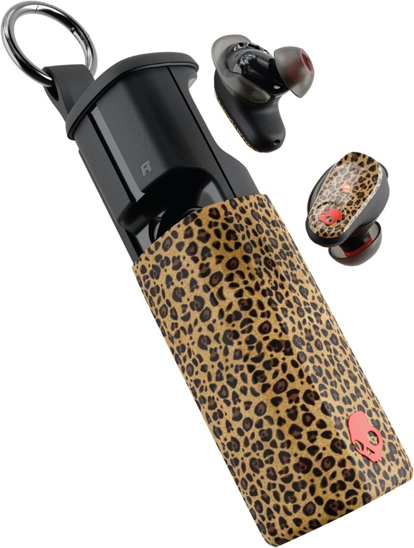 Skullcandy Method 360 ANC Wireless Earbuds, Sound by Bose, Bluetooth Headphones, Premium Noise Cancelling, Up to 40 Hrs Battery, Sweat and Water Resistant, Microphone for iPhone Android - Leopard Skullcandy Method 360 ANC Wireless Earbuds, Sound by Bose, Bluetooth Headphones, Premium Noise Cancelling, Up to 40 Hrs Battery, Sweat and Water Resistant, Microphone for iPhone Android - Leopard