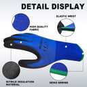 400V Electrical Insulated Gloves Electrician Gloves Flame Retardant&Anti-Slip Grip for Electrical Work