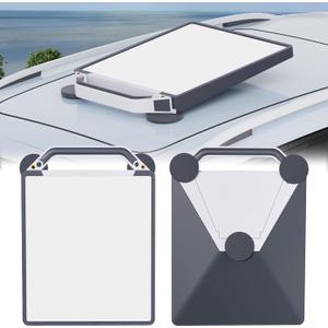 Starlink Mini Magnetic Mount with Protective Silicone Case, 2 in 1 Satellite Dish Mounting Kit & Cover with 200lbs Magnet Bases Handle Shoulder Strap & 1/4"-20 Nuts for RVs Car Boat/Road Trip-Grey