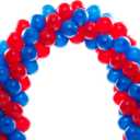 200pcs Red & Royal blue Balloons.Perfect for Birthday, Wedding, Color Theme Party, Baby shower Party Decorations Make Your Party Most Memorable. Use It To Liven Up The Venue