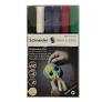 Schneider Paint-It 310 Acrylic Markers, 2 mm, Wallet, x6, Assorted Colors (120195)