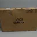 Snailax Shiatsu Back Massager with Heat Massage Chair Pad Kneading Back Massager for Pain Relief Deep Tissue Chair Massage Pad for Office Home (Light Gray)