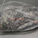 Ruaruarug Area Rug Non Slip Machine Washable Ultra Soft Living Room/Bedroom/Kitchen/Outdoor/Classroom, Black Grey, 9'12'