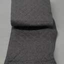 IVICY Linen Car Seat Cover for Cars - Non-Slip Soft & Breathable - Front Car Seat Protector Covers Universal Fits Most Automotive, Vans, SUVs, Trucks - 1 Unit - Gray (GRAY HYB LN)