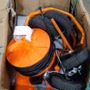 VEVOR Battery Powered 15 Gallon Garden Weed Sprayer with Wheeled Cart, 126FT Hose with Reel, 8 Nozzles, 2 Wands with Lock Trigger, 0-90PSI, 5-6h Spray Time, Wide Mouth Lid, Rotating Wheels with Brake