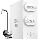 Stokk Tankless Reverse Osmosis System, 8 Stage Reverse Osmosis Water Filter, NSF/ANSI 58&42&372 Under Sink RO System, 2.5:1 Pure to Drain, Smart LED Faucet, Reduce PFAS, 600 GPD, S1 Plus White