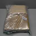 Resin 6 Pcs Beige Bathroom Set Complete with Toothbrush Holder, Lotion Soap Dispenser, 2 Qtip Holder Dispensers,Vanity Tray,Bathroom Tumbler - Countertop Vanity Organizer - Bathroom Accessories Set