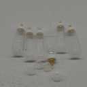 Gerber First Essentials Clearview Bottle in White Colors with Latex Nipple, 9-Ounce, 6 Pcs