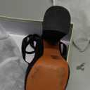 Platform Heels Chunky Bow Ribbon Pumps (8)